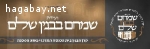 גבאי בית הכנסת-חסוך עלויות! שלטים מעוצבים מוכנים להדפסה