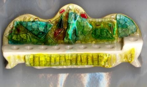 Chanukah -Handmade Ceramic and Glass (19)